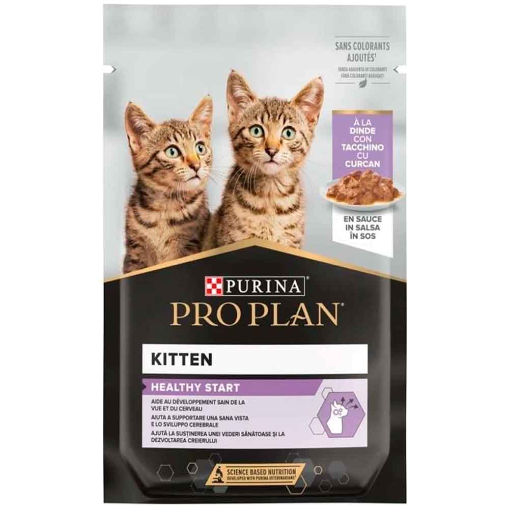 Pro Plan Kitten Hindi Etli Pouch Yavru Kedi Konservesi 85 Gr